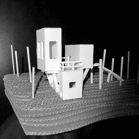 An image of a student architecture model